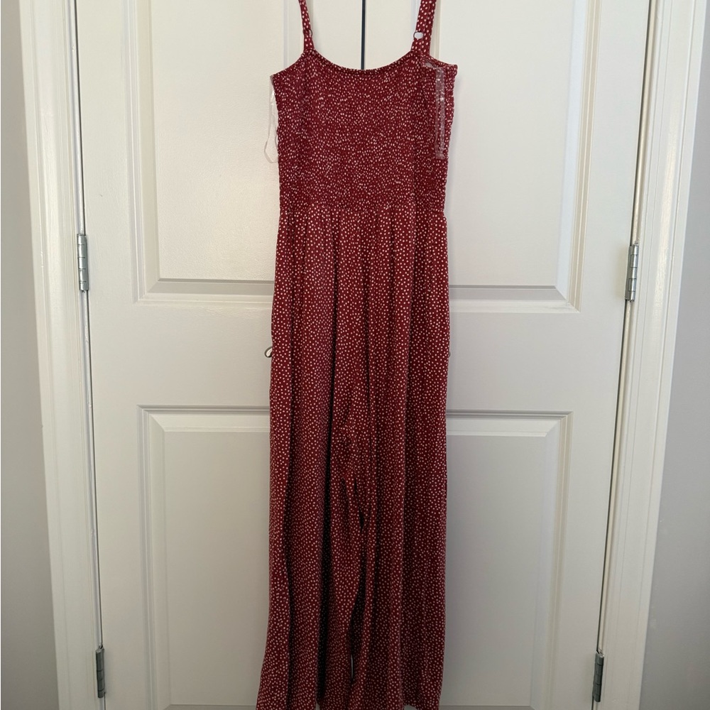 Old Navy Red Jumpsuit - Picture 3 of 3